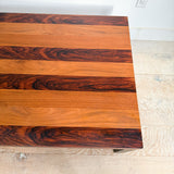 Vintage Parsons Style Rectangular Coffee Table