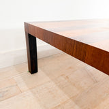 Vintage Parsons Style Rectangular Coffee Table