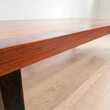 Vintage Parsons Style Rectangular Coffee Table