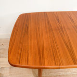 Danish Teak Petite Butterfly Leaf Dining Table