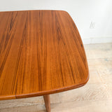 Danish Teak Petite Butterfly Leaf Dining Table