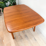Danish Teak Petite Butterfly Leaf Dining Table
