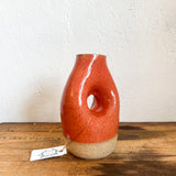 Void Vase Speckled Stoneware - Cherry