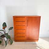Danish Teak Armoire by Nils Jonsson for Torring