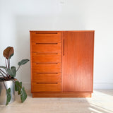 Danish Teak Armoire by Nils Jonsson for Torring