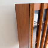 Sculpted Front Curio Cabinet