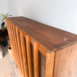 Sculpted Front Curio Cabinet