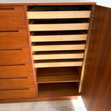 Danish Teak Armoire by Nils Jonsson for Torring
