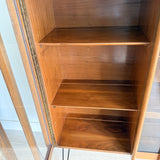 Sculpted Front Curio Cabinet