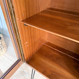 Sculpted Front Curio Cabinet