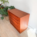 Danish Teak Vanity by Nils Jonsson for Torring