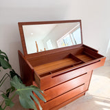 Danish Teak Vanity by Nils Jonsson for Torring