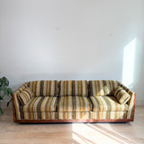 Vintage Walnut Case Sofa by Forecast