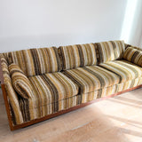 Vintage Walnut Case Sofa by Forecast