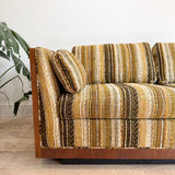 Vintage Walnut Case Sofa by Forecast