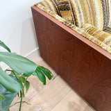 Vintage Walnut Case Sofa by Forecast