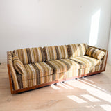 Vintage Walnut Case Sofa by Forecast