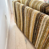 Vintage Walnut Case Sofa by Forecast