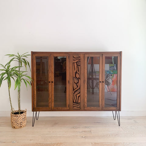 United Tiki Curio Cabinet