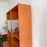 Danish Teak 2 Part Hutch by Domino Mobler