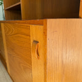Danish Teak 2 Part Hutch by Domino Mobler