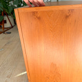 Danish Teak Buffet/Record Cabinet (A)