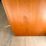 Danish Teak Buffet/Record Cabinet (A)