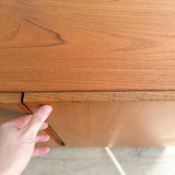 Danish Teak Buffet/Record Cabinet (A)