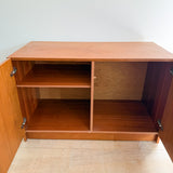 Danish Teak Buffet/Record Cabinet (A)