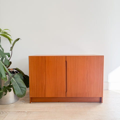 Danish Teak Buffet/Record Cabinet (B)