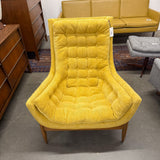Mid Century Yellow Chair