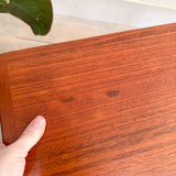 Pair of Teak End Tables by Trioh