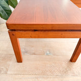 Pair of Teak End Tables by Trioh