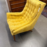 Mid Century Yellow Chair