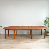 Teak Dining Table w/ 3 Leaves by Skovby