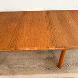 Teak Dining Table w/ 3 Leaves by Skovby