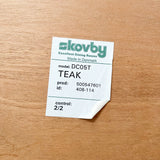 Teak Dining Table w/ 3 Leaves by Skovby