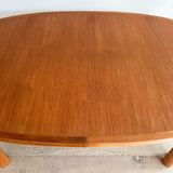 Teak Dining Table w/ 3 Leaves by Skovby