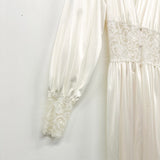 White Lace Dressing Gown