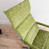 Vintage Cosco Lounge Chair + Ottoman - New Upholstery