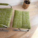Vintage Cosco Lounge Chair + Ottoman - New Upholstery