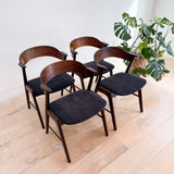 Set of 4 Kai Kristiansen Dining Chairs