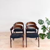 Set of 4 Kai Kristiansen Dining Chairs