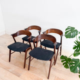 Set of 4 Kai Kristiansen Dining Chairs