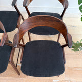 Set of 4 Kai Kristiansen Dining Chairs