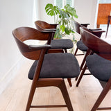 Set of 4 Kai Kristiansen Dining Chairs