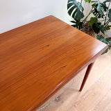 Niels Moller Danish Teak Expandable Dining Table