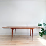 Niels Moller Danish Teak Expandable Dining Table