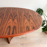 Rosewood Dining Table w/ 2 Leaves