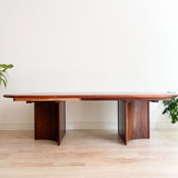 Rosewood Dining Table w/ 2 Leaves